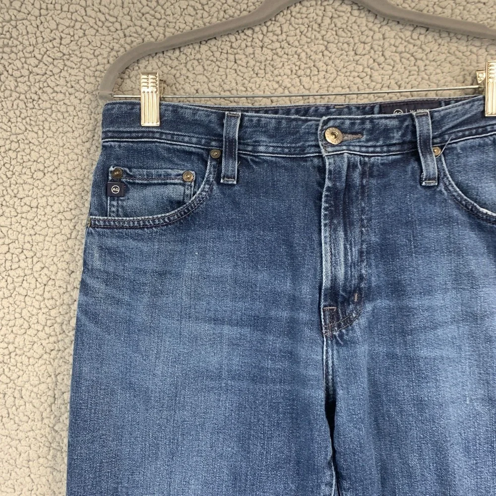 AG Adriano Goldschmied The Everett Slim Straight Leg Jeans Blue Men's 33x32